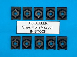 (Bag of 10) J-Type Cage Nut 5/16-18 Floating for GM Ford AMC Many Years Chevy - Picture 1 of 9