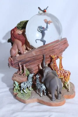 Globo de Neve Musical Rock Orgulho Rei Leão 1994 Disney - Imagem 1 de 4