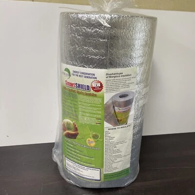 SmartSHIELD -5mm 24"x50ft Reflective Foam Core Insulation roll Cold and Heat New - Image 1 of 4