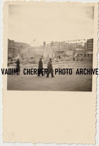 Old Poland Photo Original WWII Warsaw Warszawa  - Picture 1 of 2