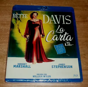 LA CARTA NUEVO PRECINTADO BLU-RAY DRAMA BETTE DAVIS (SIN ABRIR) R2 - Imagen 1 de 4