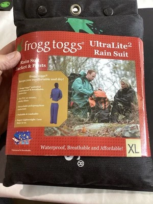 Frogg Togg’s Ultra Lite 2 Rain Suit XL - Image 1 of 4