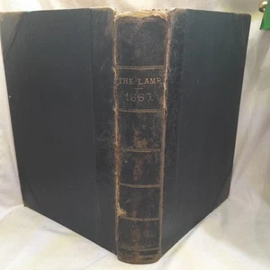 Victorian Monthly Magazine "The Lamp" 1887, Vol 32 - HB 1887 - EX Cond - Picture 1 of 7