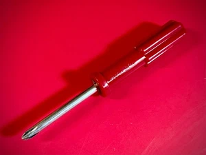 MITO JAPAN •NOS Kit de herramientas destornillador rojo similar Kawasaki H1 H2 motocicleta - Imagen 1 de 4