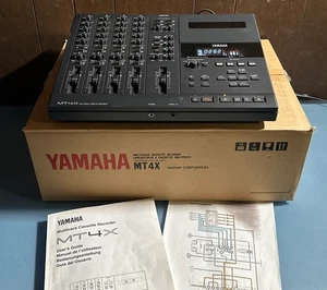 Rare Minty Preserved In Box Yamaha MT4X Multitrack 4 Track Tape Recorder/Mixer - Picture 1 of 13