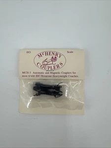 McHenry Couplers, MCH-3, 6 Wheel Passenger Cars, IHC, AHM, Ect, 2 Pair, HO Scale - Picture 1 of 4