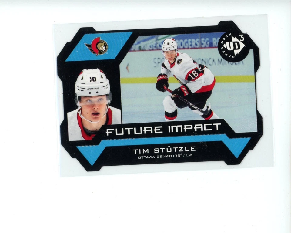 2020-21 Upper Deck UD3 #UD335 Tim Stutzle #d 625/1000 - Image 1 of 1