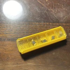 Qty.4 KENNAMETAL Carbide Inserts NR2062L KC730 (I45) - Picture 1 of 3