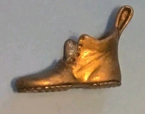 Monopoly 1935 Commemorative Edition SHOE Mover Pawn Token Antiqued Gold Tone - Picture 1 of 4