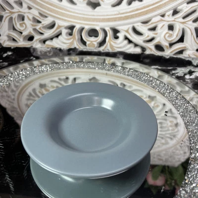 Platillo de repuesto gris oscuro mate IKEA diseño elegante 12011 en muy buena condición Foto 1 de 3