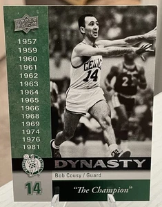 Bob Cousy 2008-09 Upper Deck Dynasty Boston Celtics #BOS-26 - Bild 1 von 2