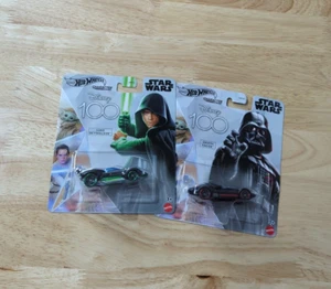 Hot Wheels Disney 100 Darth Vader/Luke Skywalker Mattel schwer zu finden!! - Bild 1 von 3