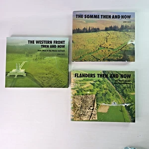 The Western Front - The Somme - Flanders Then And Now John Giles WWI 3 HC Books - Picture 1 of 24