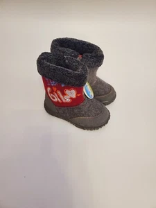 Girl's ‘Leopard' Wool Shearling Winter Warm Boot Valenki Sz 9 US / 25 EU NWOB - Picture 1 of 7