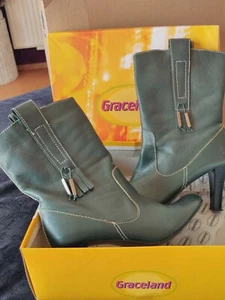 Stiefelette -petrol- 38 - 2 x getragen - Bild 1 von 8