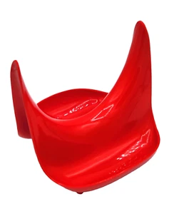 Hutzler Plastic Pot Or Pan Lid Stand Large Red item #707 - Picture 1 of 10