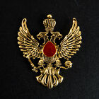 Retro Wing Metal Pin Vintage Eagle Badge Brooch Crown Lapel Pin Men Accesso /