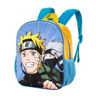 Naruto Naruto Clan-Small 3D Backpack, Blue, 11 x 26 x 31 cm, Capacity 8.5 L