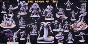 Druck 3D Figuren Rn Studio, The Sands Of Time - Bild 1 von 23