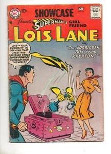 Showcase #10 SUPERMAN'S GIRLFRIEND LOIS LANE 2ND APP! KEY BOOK! 1957 VG 4.0 - Picture 1 of 3