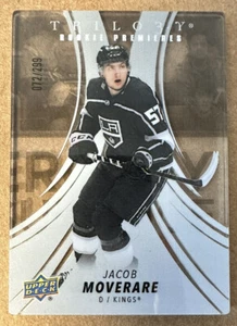 2022-23 UD Trilogy Rookie Premier #RP-JM Jacob Moverare /299 - Los Angeles Kings - Picture 1 of 4