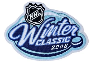 NHL 2008 INVERNO CLASSICO SCIABOLE VS PINGUINI FERRO SU SQUADRA SPORT PATCH - Foto 1 di 3