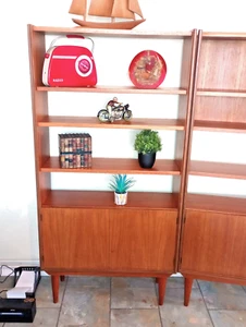 Vintage Mid century Danish Style Teak G Plan Wall Unit - Picture 1 of 8