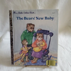 Little Golden Books: The Bear's New Baby (1988) Has Name Inside  - Picture 1 of 3