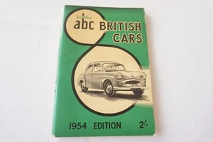 1954 ABC British Cars Ian Allan Buch ohne Unterstreichungen sehr guter Zustand - Bild 1 von 10