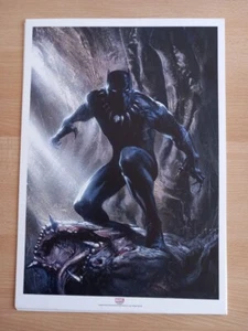 Gabriele Dell'Otto BLACK PANTHER 24X34 LITOGRAFIA - Picture 1 of 1