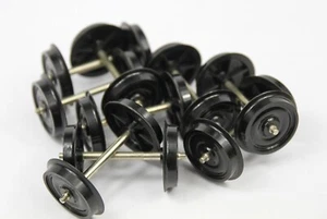 PIKO? SCALA "G" LOTTO di 9 ASSALI RUOTE in PLASTICA per SCARTAMENTO 45 mm NEW - Photo 1/4