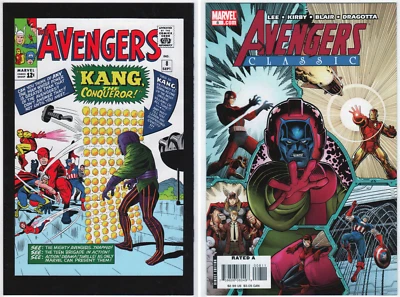 Avengers Classic #8 1st Kang Conquerer reprint VF/NM 2007 Marvel Disney+ Loki - Image 1 of 3