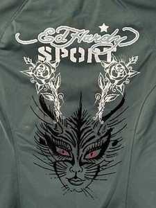 Vintage Ed Hardy By Christian Audigier Women’s Sport Jacket NWT Size M - Picture 1 of 6
