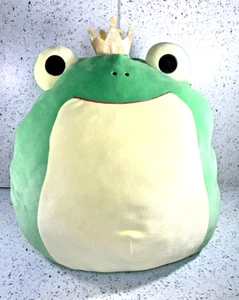 Squishmallow Baratelli Green Frog Prince 16" Plush Stuffed Animal Kelly Toys - Picture 1 of 10