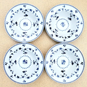 ROYAL DOULTON England 4 YORKTOWN TC.1013 RIMMED SOUP BOWLS 8" - Picture 1 of 12