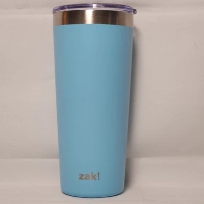 Tapa de contorno Latah de acero inoxidable de doble pared vaso Zak Designs 20 oz Foto 1 de 4