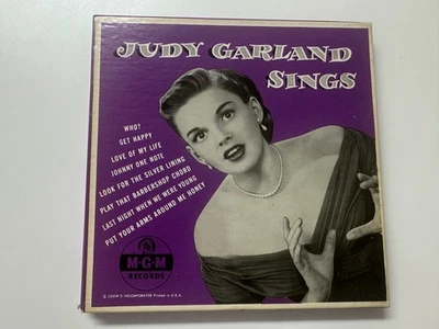 RARE-“Judy Garland Sings” MGM-K82 45rpm Box Set 4-Discs - Image 1 of 2