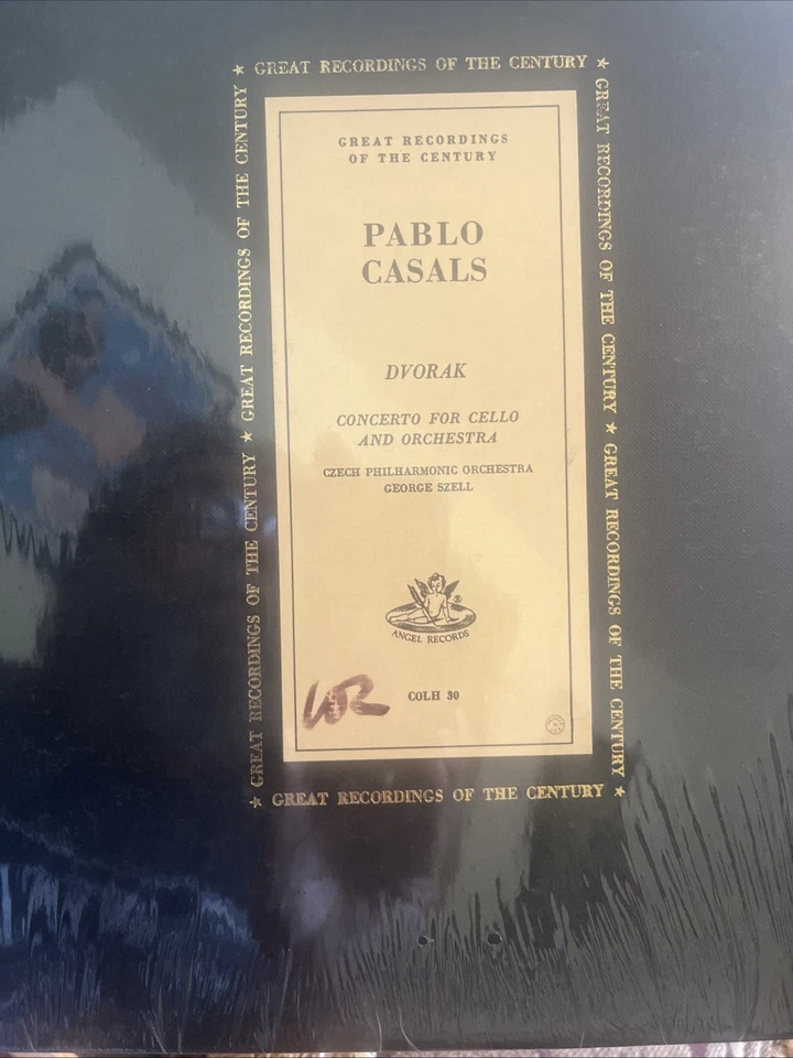 PABLO CASALS cello - DVORAK Concerto - SZELL - ANGEL COLH 30 w/ booklet - Image 1 of 1