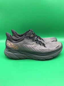 Hoka One One Clifton 8 Anthracite Copper Dark Grey Gray US Womens Size 10 B - Picture 1 of 10