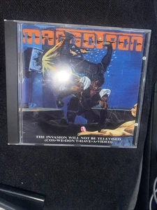MAGGOTRON - THE INVASION WILL NOT BE TELEVISED U.S. CD 1989 11 TRACKS MIAMI BASS - Picture 1 of 5