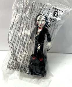 RARE Saw X Movie Jigsaw Collapsing Figure Cake Topper Mini Figure Horror Promo - Picture 1 of 5