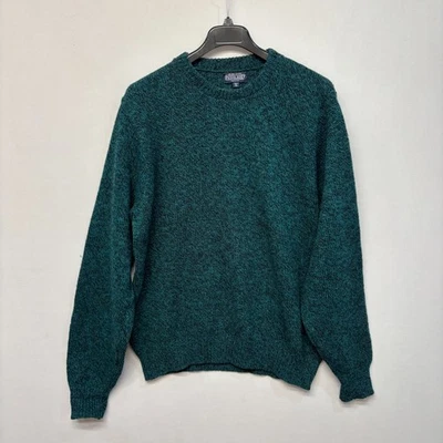 Vintage Lands' End Men Wool Blend Sweater XL X-Large Tall Made in USA D057 -22 - Image 1 of 4