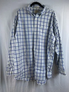 L. L. Bean Wrinkle Stain Resistant Men’s Button Down Long Sleeve Size XXL Tall - Picture 1 of 10