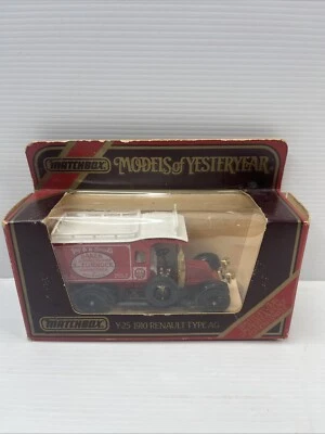 Matchbox Models Of Yesteryear 1910 Renault Type AG Y-25   Limited Edition - Image 1 of 4