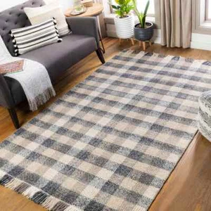 Area Rugs Rattenberg Cottage Charcoal Area Rug - Picture 1 of 9
