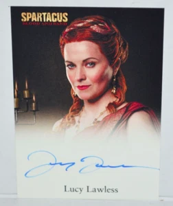 Rittenhouse Spartacus Blood And Sand Lucy Lawless As Lucretia Autogrammkarte - Bild 1 von 2