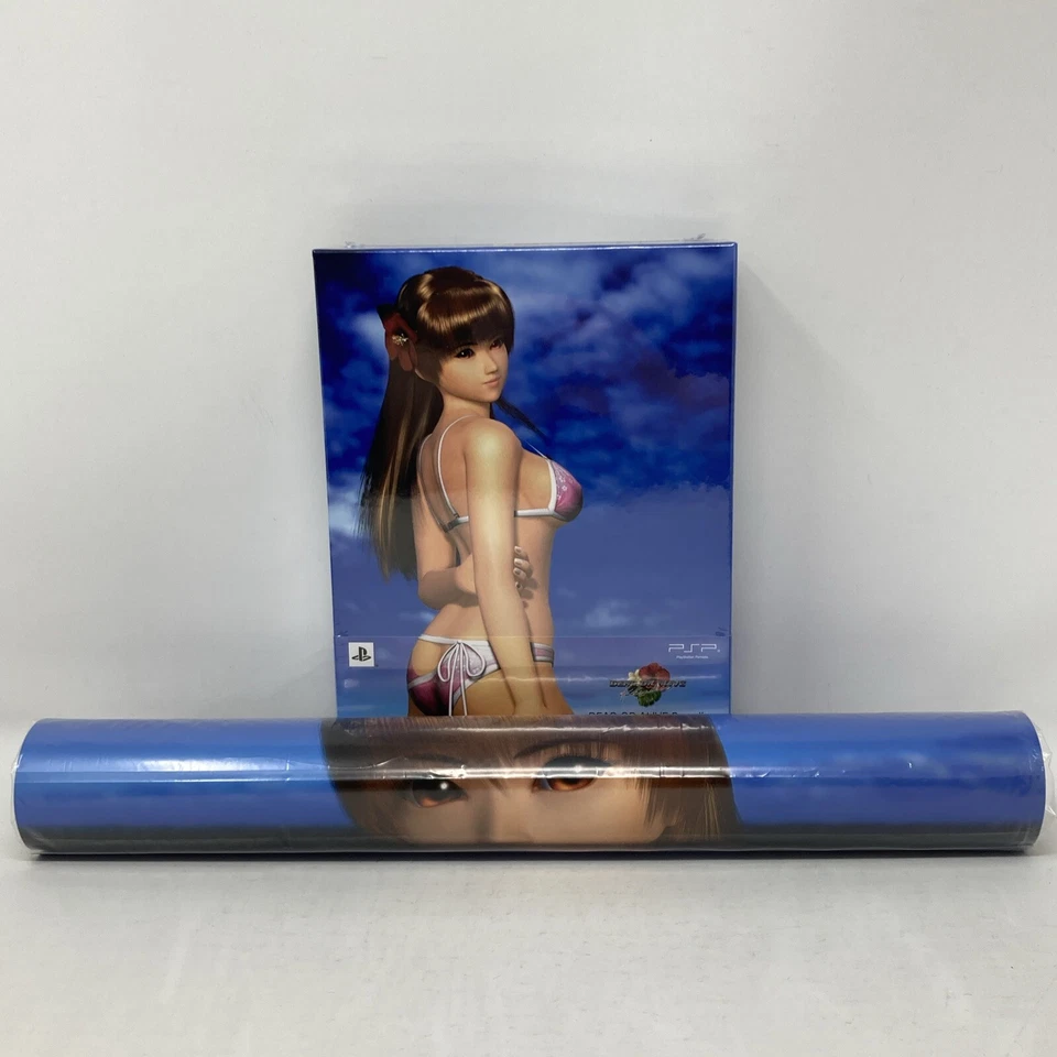 Dead or Alive Paradise Limited Edition PSP Japanese Sealed w/ Kasumi Poster - Image 1 of 4