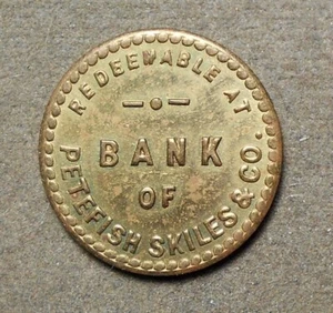 A821 Tax IL: Virginia Retail Merchants Ass’n, Redeemable At Bank Of Petefish Ski - Picture 1 of 2