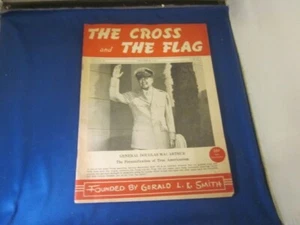 Gerald L.K. Rivista Smith America First Party LA CROCE E LA BANDIERA dicembre 1953 - Foto 1 di 4