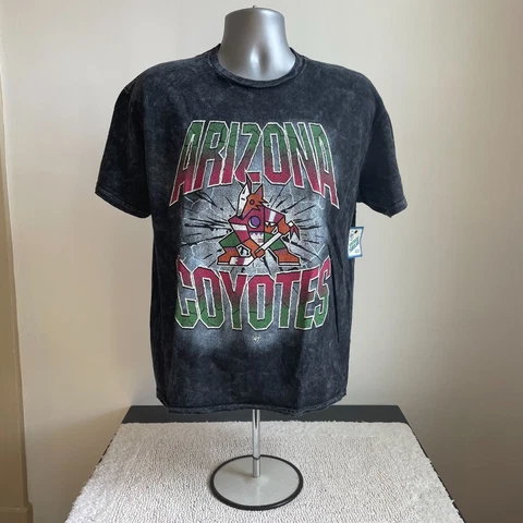 '47 BRAND VINTAGE TUBULAR ARIZONA COYOTES NHL SHORT SLEEVE T-SHIRT MEN'S LARGE Cover